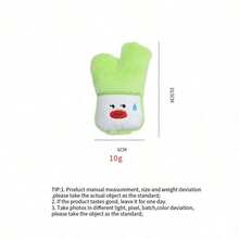 PETSIN 造型有趣的毛绒葱蒜仙人掌猫玩具，内含发声纸，可与猫咪互动玩耍 - 彩色 - 查看 13