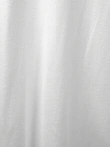 Resyla 男士十字印花圆领休闲短袖T恤 - 白色 - 查看 5