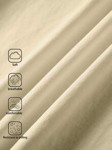 Selamara Áo thun nữ tay ngắn cổ tròn in hình trái tim, chất liệu 100% cotton, kiểu dáng thường ngày, đa năng. - Màu be - Xem 6