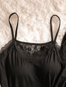 HautHeat Women Lounge Sets - Black - View 3