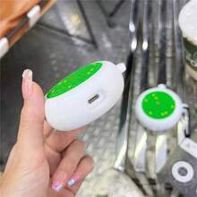 苹果新奇龙形雷达耳机保护套，兼容 Pro 2，保护套耳机配件，兼容 3/2/1，硅胶卡通动漫外壳 - 彩色 - 查看 5