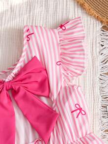 SHEIN Tween Girls Dresses - Pink - View 6