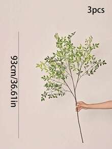 Rama de árbol artificial, tallo de planta alta para boda, jardín, oficina, decoración del hogar, ramas de follaje verde para jarrón interior, jarrón alto, jardín exterior, boda, fiesta, centro de mesa del hogar - Multicolor - Ver 9