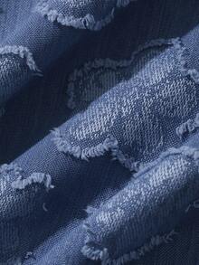 DAZY 女士吊带无袖修身连衣裙，时尚夏季款 - 藍色 - 查看 7