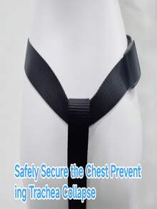 1PC Nylon Adjustable Pet Triangle Chest Strap Harness, Suitable For Indoor And Outdoor Use - Black - View 5