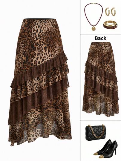 Franclia Faldas talla grande