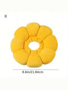 Cute Sunflower Shaped Pet Cone Collar - Bite Proof Elizabethan Collar For Dogs And Cats, Soft Comfy Recovery Collar Alternative, Adjustable Anti-Lick Cat Cone For , Funny Pet Head Cone Accessory - Yellow - View 9