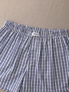 2条装格子印花舒适休闲男士哈伦裤 - 彩色 - 查看 4