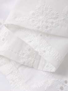 Livesso Sleeveless V-Neck Midi Dress For Women, Vacation Summer - White - View 8