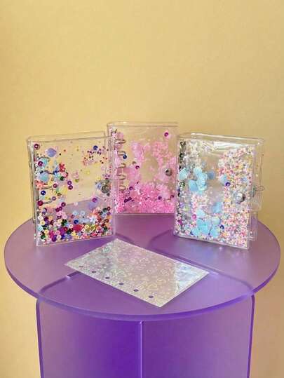 Joivida A7尺寸便携式胶带、透明贴纸、照片袋、相册、预算计划本、日记本、笔记本、办公用品