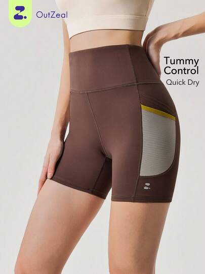 OutZeal Quần legging nữ ngoài trời, thích hợp cho Pilates, Yoga, tập gym, nhanh khô, ôm bụng, nhiều túi.