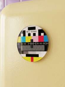 Joivida 1个/2个新款INS风复古电视无信号亚克力冰箱贴，外观精美 - 多色 - 查看 6