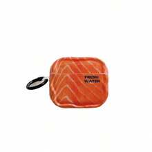 Joivida 1 chiếc ốp tai nghe hình cá hồi ngộ nghĩnh, vỏ bảo vệ sáng tạo dành cho nữ. - Màu cam - Xem 14