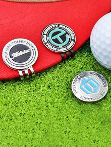 Phụ kiện golf: Kẹp mũ từ tính bằng kim loại, dụng cụ đánh dấu bóng golf, dụng cụ đánh dấu bóng golf sơn men sáng tạo kèm kẹp mũ, dụng cụ đánh dấu bóng golf cầm tay cho mũ lưỡi trai, quà tặng golf cho nam nữ. - Nhiều màu - Xem 5
