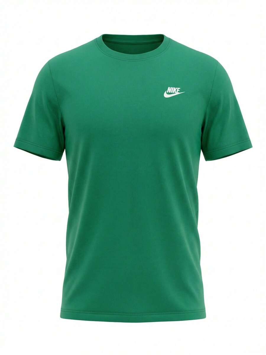 Nike Sportswear Club Men's T-Shirt Stadium Green - STADIUM GREEN - View 1