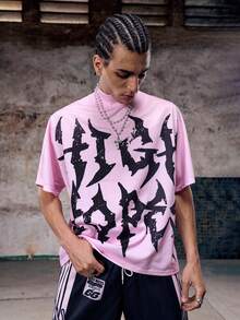 Skyrend Bộ áo phông rách và quần dài nam, phong cách đường phố - Nhiều màu - Xem 4