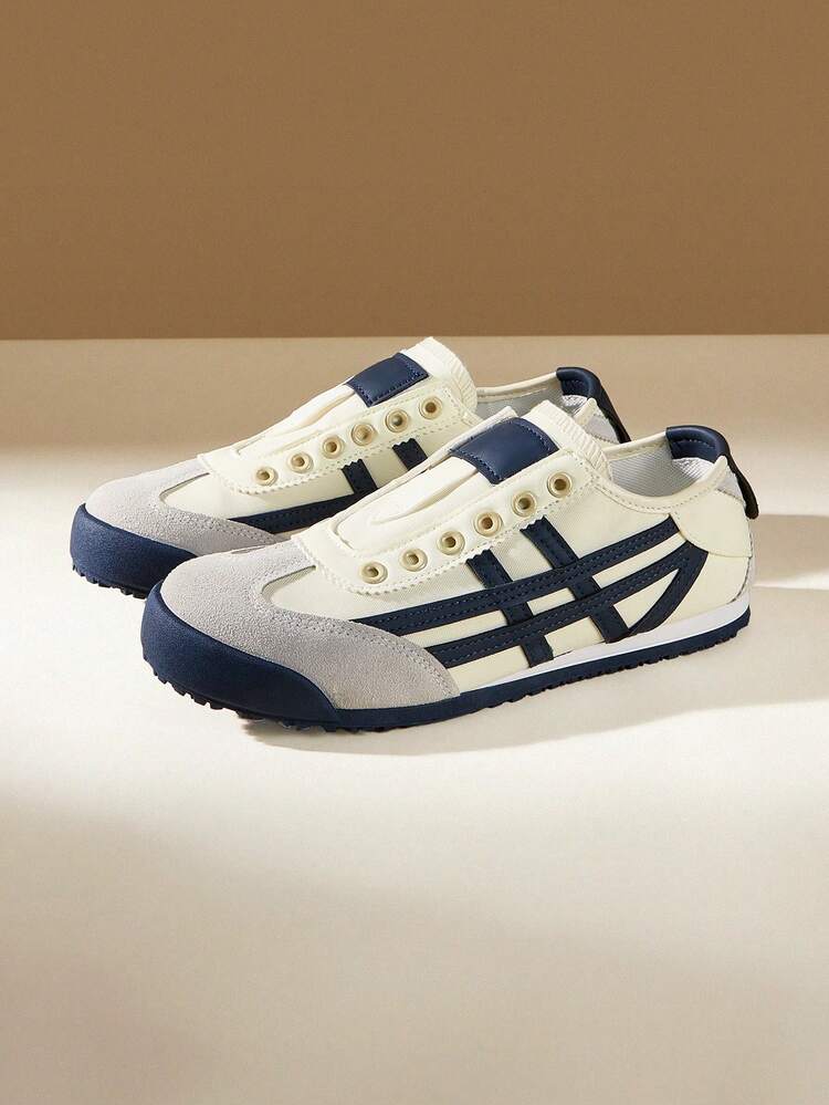 CUCCOO EASI Women's Flat-Soled Canvas Shoes Spring And Autumn Slip-On Casual Board Shoes Summer Thin Sports Women's Shoes