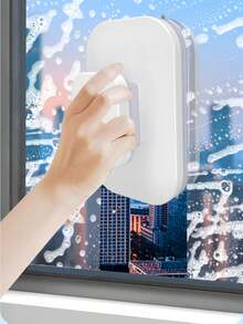 Dụng cụ lau kính từ tính Glimmergrave 3-10mm, dụng cụ cạo kính hai lớp rỗng chắc chắn, hai mặt, chuyên dụng cho nhà cao tầng. - Công cụ làm sạch cửa sổ - Xem 10