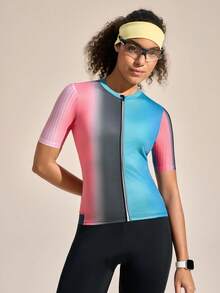 Exploreva Women Cycling Jersey - Multicolor - View 4
