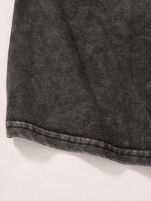 ROMWE MEN Street Life Áo khoác dáng ngắn in họa tiết Gothic hình bông tuyết, phong cách thập niên 2000. - Nhiều màu - Xem 6