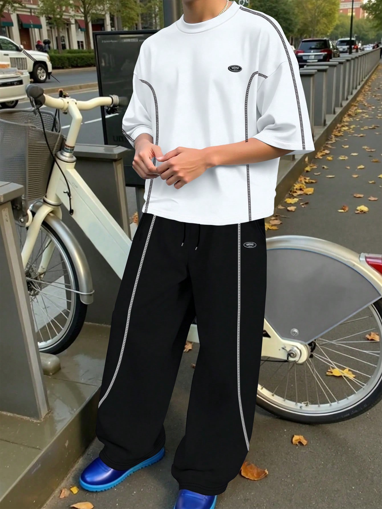 Manfinity Hypemode بدلة رياضية كاجوال للرجال تتكون...