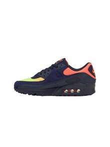 Nike Air Max 90 Women's Casual Shoes Blue DM0029 - LEMON VENOM/BLACKENED BLUE-HYPER CRIMSON - Xem 5