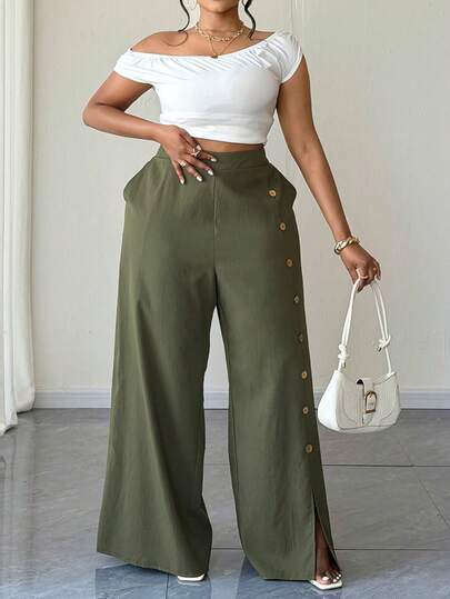 Maweii Plus Size Pants