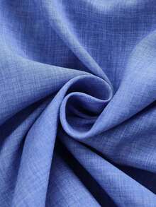 GlowEve New Arrival Summer Ruffled Collar Jumpsuit For Women, Blue Color, Waist Tie, Minimalist - Blue - View 3