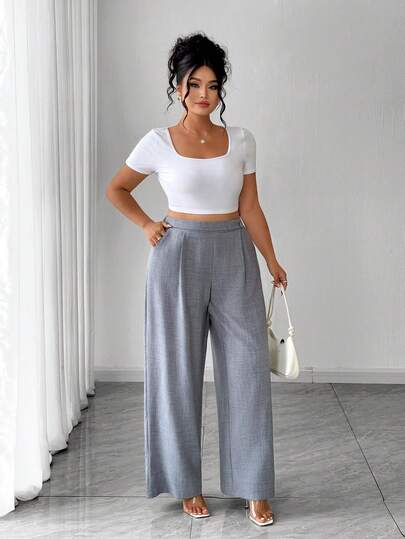 Elenzga Thiết kế thắt lưng trang trí bằng vải lanh giả nút tre, thời trang và thanh lịch, phù hợp cho trang phục thường ngày, công sở, quần ống đứng cỡ lớn dành cho nữ.