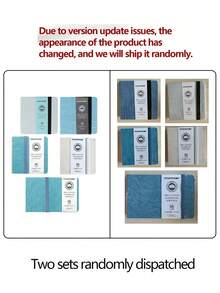 Watercolor Diary Painting Handbook Sketchbook 100% Cotton Cold Press. - Multicolor - View 12