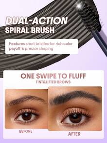 SHEGLAM Airy Tinted Volumizing Brow Mousse-Ebony - Ebony - View 2