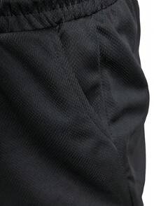 Manfinity Sport Corelite Quần short thể thao nam hai lớp, cạp chun, có dây rút - màu đen - Xem 5