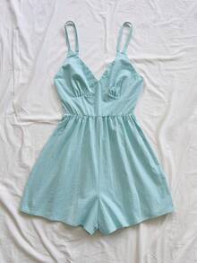 Soleia Trang phục dự tiệc cưới phong cách miền Tây, đi biển, tốt nghiệp, tiệc brunch, ngày lễ Thánh Patrick, kỳ nghỉ xuân, lễ Phục sinh, lễ hội âm nhạc, thanh lịch, phóng khoáng, nhiệt đới, màu xanh dương, hở lưng, dây mảnh, 100% cotton dành cho nữ. - Màu xanh nhạt - Xem 3