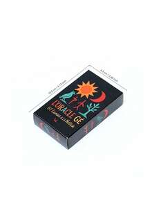 Gé Oracle Cards - 61 Cards And Instructions French Tarot Divine Oracles This Divination Game Is Composed Of Simple And Beautiful Graphics, Gé Oracle Cards. - Black - View 7