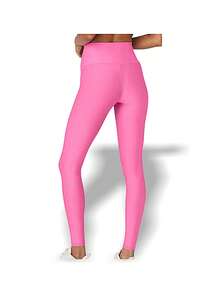 Alo Yoga Leggings 7/8 HIGH WAIST AIRBRUSH Sweat Absorption Breathable Lightweight Solid Good Elasticity Easy To Wash Yoga Gym Women Pink W5604R - PINK FUCHSIA - Hồng - Xem 2