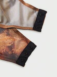 FeverCity Áo liền thân nam in họa tiết gợi cảm - Nhiều màu - Xem 7