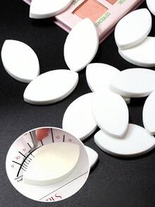 20-Pack Reusable Eyelash Extension Sponge White Makeup Puff Makeup Sponge Applicator Wet And Dry Suitable For Foundation Blush Eyeshadow Beauty Tool Easy To Control Also Suitable For Eyelash Extension Practice Makeup Sponges - Multicolor - View 5
