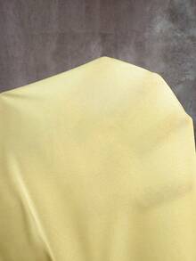 Roveilla Vestido de verano elegante para invitada de boda de talla grande para mujer, amarillo, de gasa, con cuello con volantes, espalda con lazo, cintura fruncida, fluido, sin mangas, largo, estilo vintage - Amarillo - Ver 6