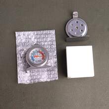 1Pc Stainless Steel Large Dial Refrigerator Thermometer, -20°C~20°C/-20°F~80°F, Battery Free, Non-Contact, Easy To Read Refrigerator And Freezer Temperature, Suitable For Refrigerators And Freezers - Multicolor - View 11