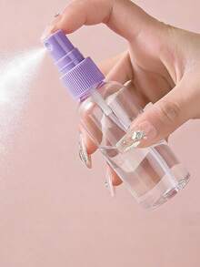 7Pcs Travel Toiletries Bottles Set, Leak-Proof Refillable Spray Containers For Shampoo Lotion, Portable Cosmetic Accessories For Men Women - Multicolor - View 2