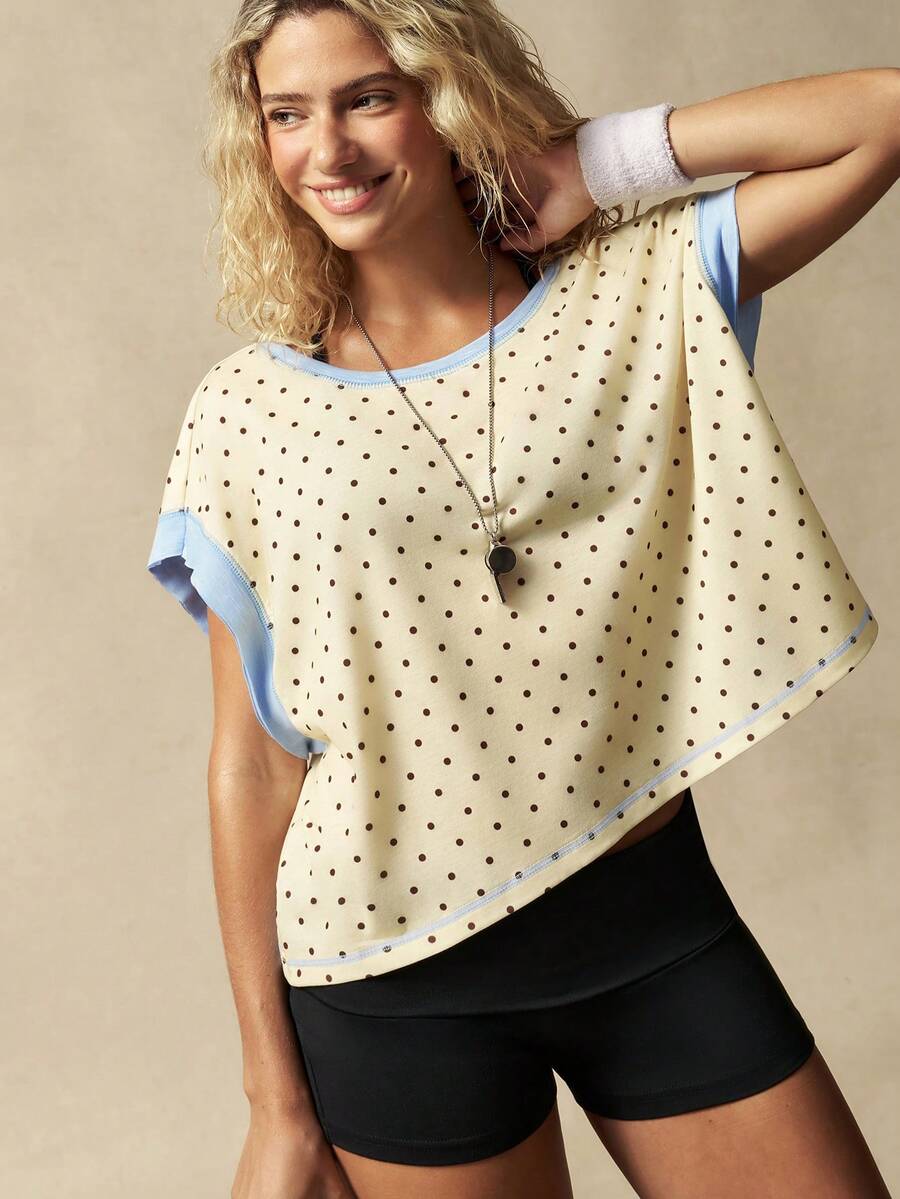 VARSITIE 女士运动T恤和背心 - 彩色 - 查看 1