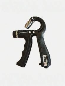 7pcs Fitness Grip Strengthener Kit, Finger Exerciser Hand Wrist Muscle Trainer - Black - View 5