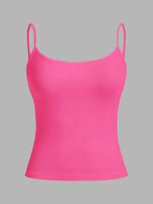 SHEIN Comfortcana Bộ 3 áo croptop hai dây cho nữ, ôm sát gợi cảm, phù hợp cho mùa hè, đi biển, du lịch, hẹn hò, đa năng. - Nhiều màu - Xem 10