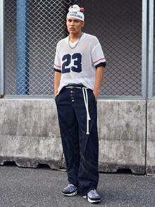 EVRINFINITE 2026 Intarsia Knit Sweater For Men With Hollow-Out Numeric 23 Design, European & American Holiday Style Number Jersey Knit Jersey Men Mesh Top Crochet Jersey Men's Crochet Set - White - View 7