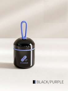 1pc Travel Mini Portable One-Day Sealed Portable Medicine Packaging Storage Box - Multicolor - View 8