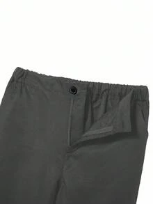 SHEIN 5件套青少年男士绅士西装，包括西装外套+修身马甲+西裤+领结+口袋巾，高端正式着装，适合生日派对、晚宴、演出、主持、婚礼季、生日、婚礼、毕业典礼等场合。 - 灰色 - 查看 6