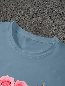 STEELVANCE Áo tank top nam không tay cổ tròn in hình chân dung phong cách đường phố, áo vest nam tối giản thường ngày, áo tank top thoáng khí thiết yếu cho mùa hè. - Màu xanh lam - Xem 4