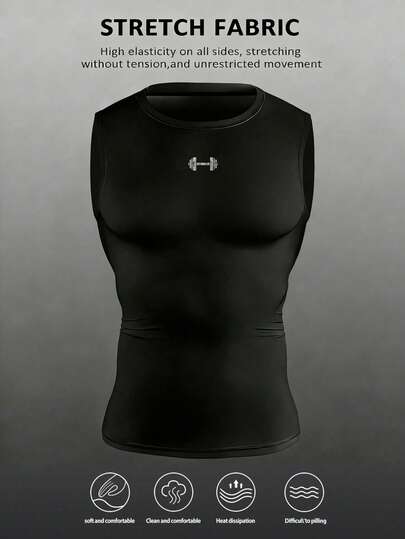 Manfinity Sport Corelite Áo thun và áo ba lỗ thể thao nam