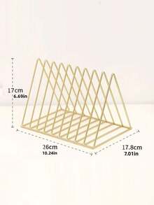 1 PC Saving Metal Adjustable Vertical Horizontal Desktop Closet Hat Organizer Rack Stand Stackable Removable Durable Versatile Storage Display For Home Office Entryway Gift For Women Men Season Organizer Storage - Multicolor - View 14