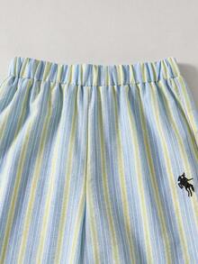 Tween Girls Shirt Co-Ords - Green - View 7